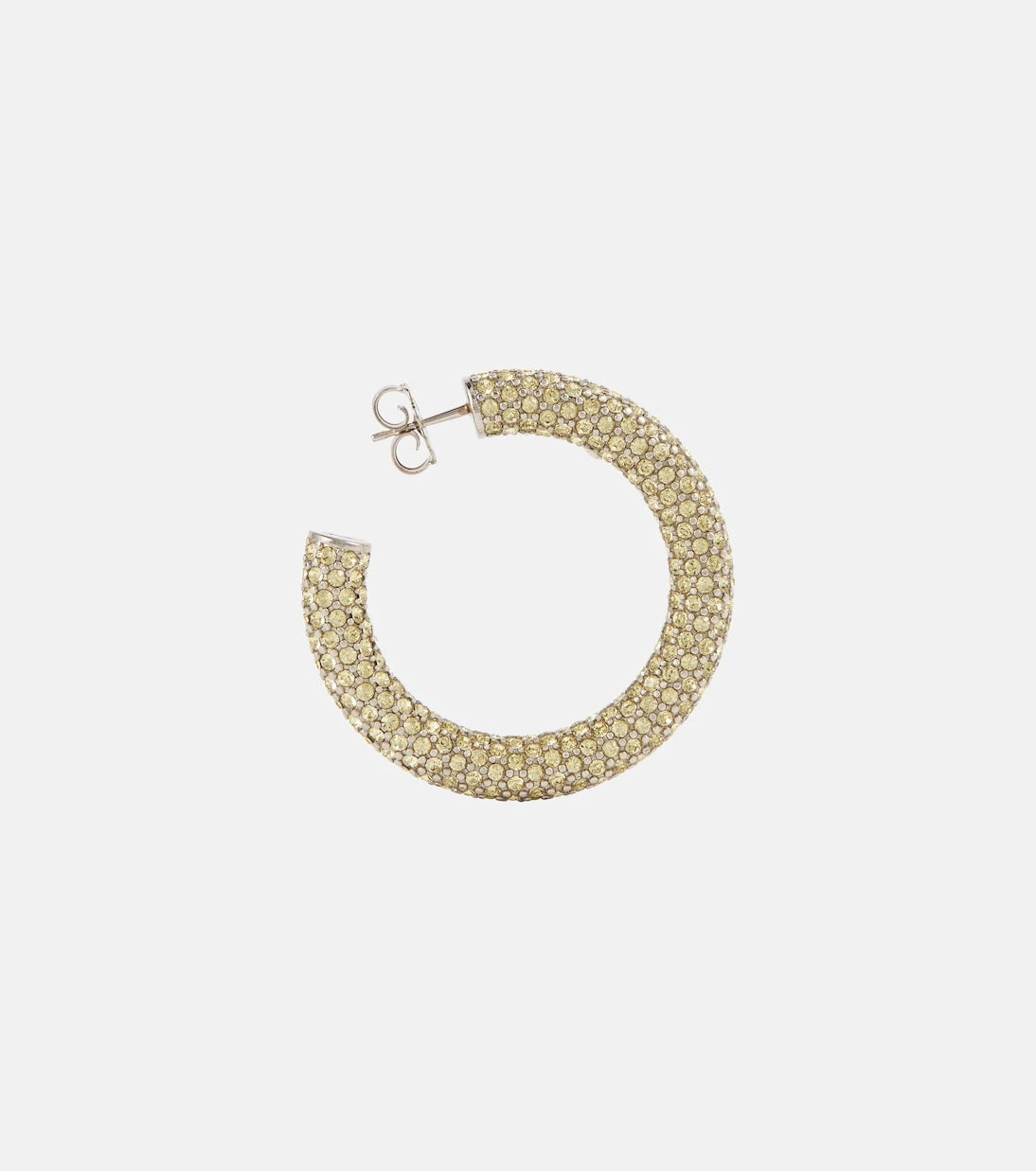 Amina Muaddi - Cameron medium hoop earrings