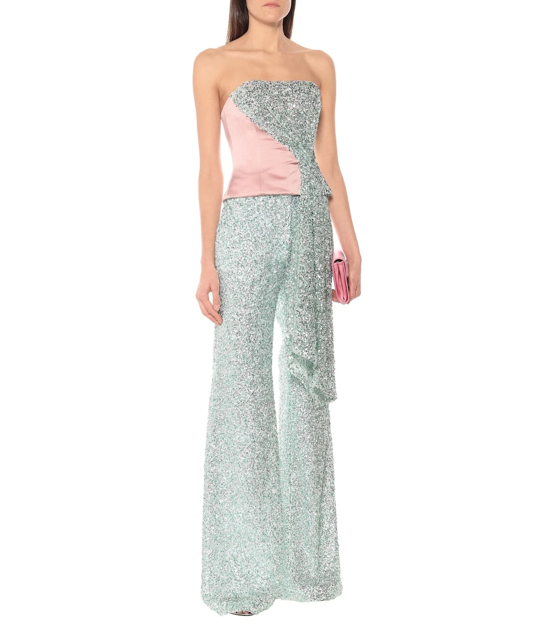 Halpern - Sequined wide-leg pants