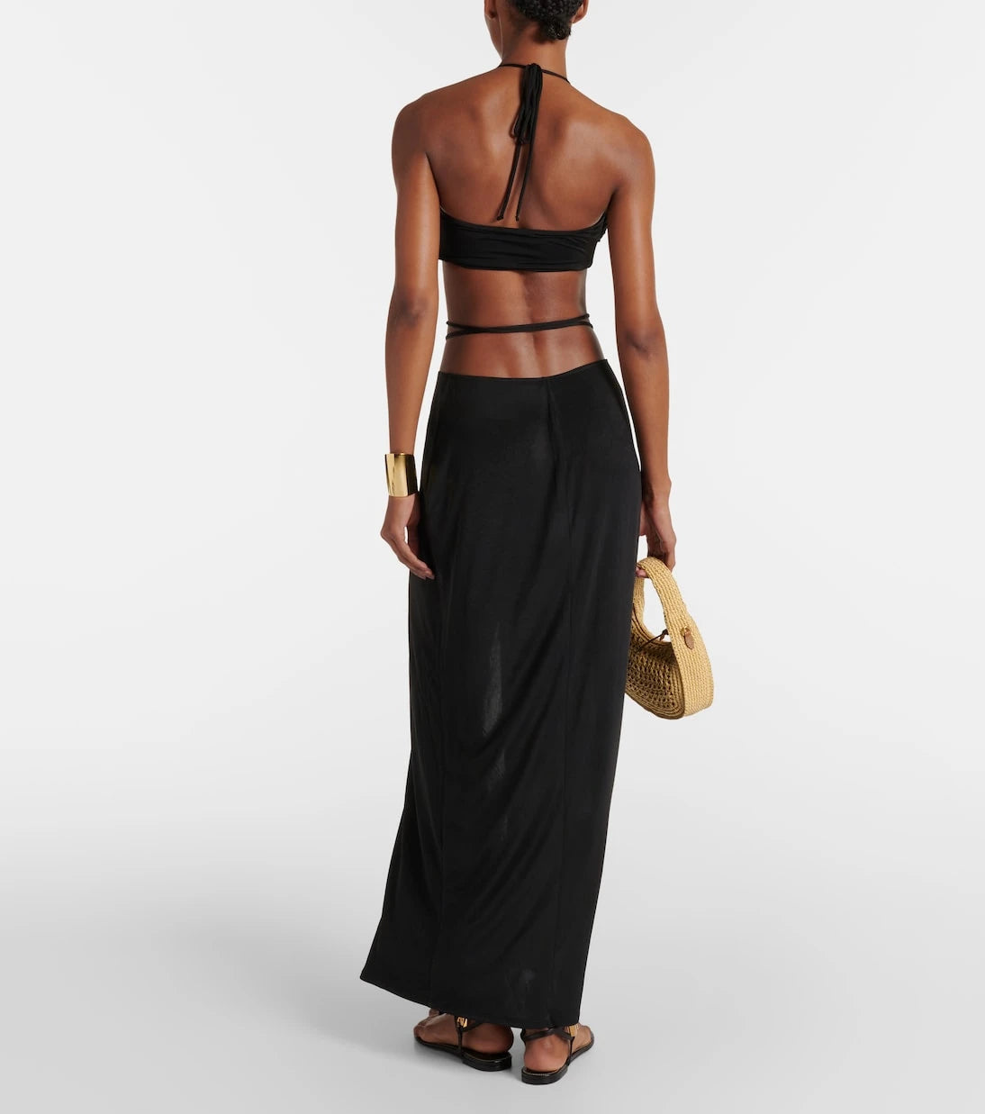 Jade Swim - Avi jersey wrap skirt