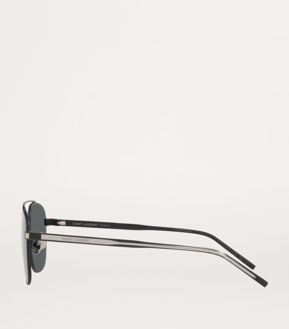 Saint Laurent Black Acetate SL 665 Sunglasses