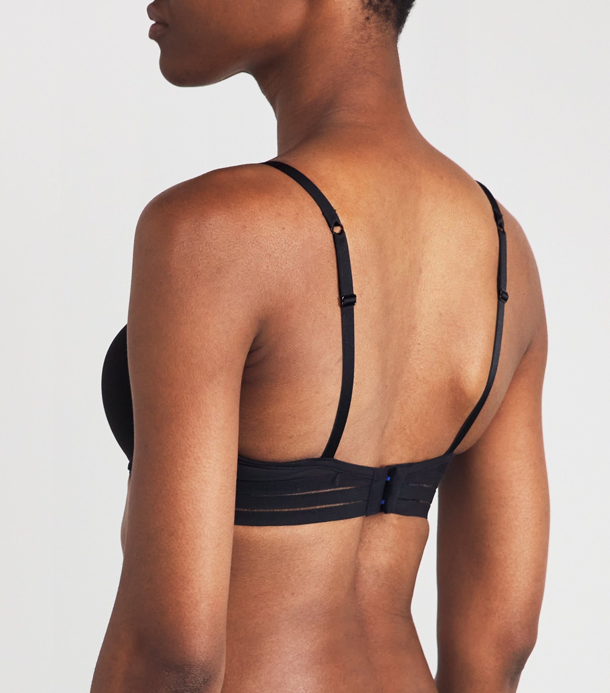 Maison Lejaby Black Nufit Plunge Bra