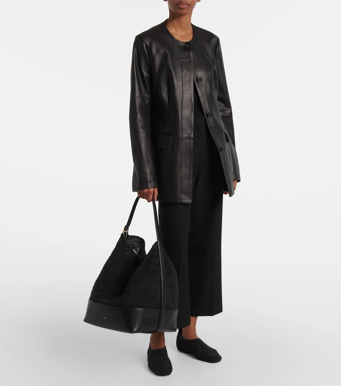 Toteme - Leather ballerinas