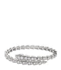 Small White Gold and Diamond Serpenti Viper Bracelet