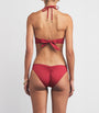 AWAY THAT DAY Burgundy Sorrento Bikini Bottoms