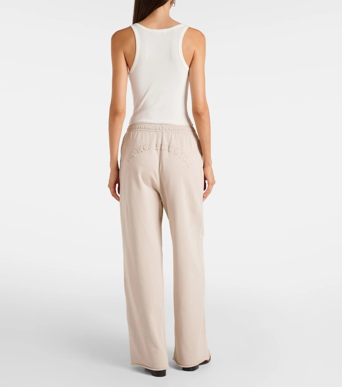 Acne Studios - Logo cotton fleece sweatpants