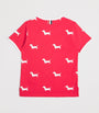 Thom Browne Kids Cotton Dog T-Shirt (2-12 Years)