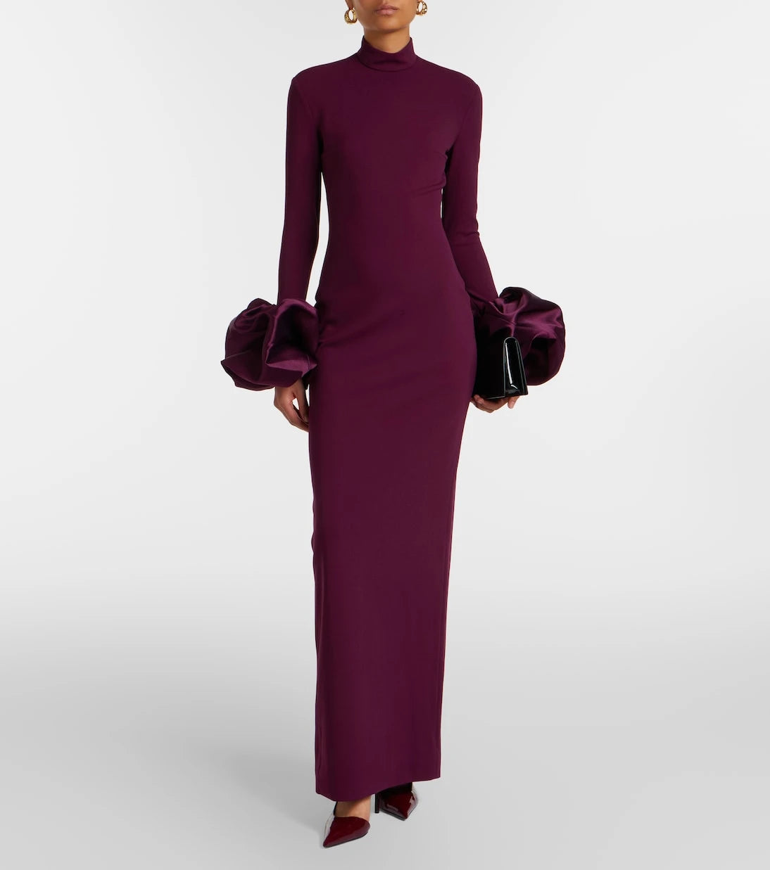 Solace London - Viviana ruffled gown