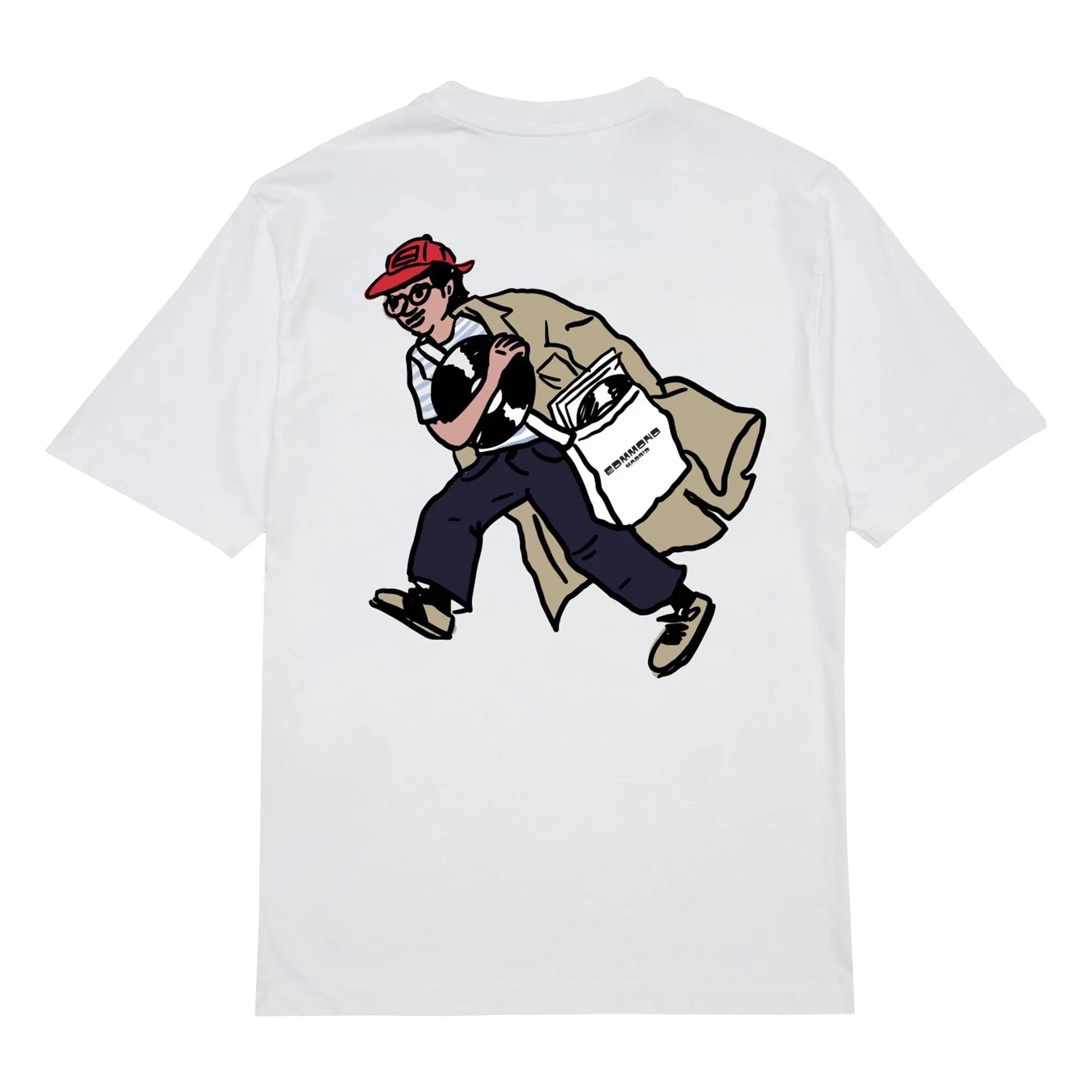 Edmmond Studios - Melomaniac Cotton T-shirt  | White