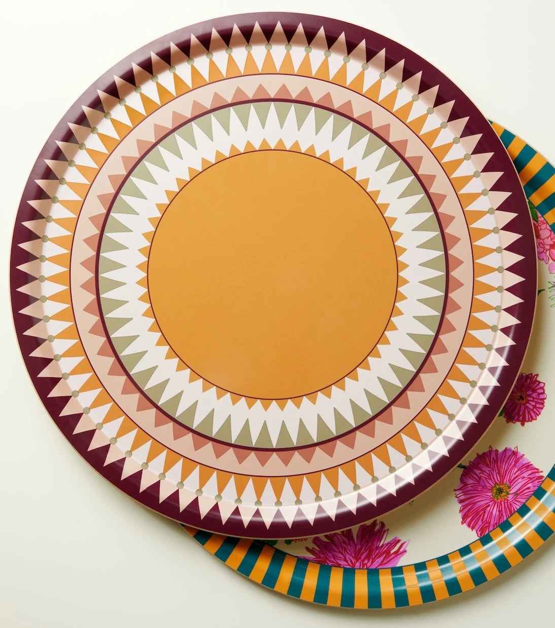 La DoubleJ - Doric printed birch tray