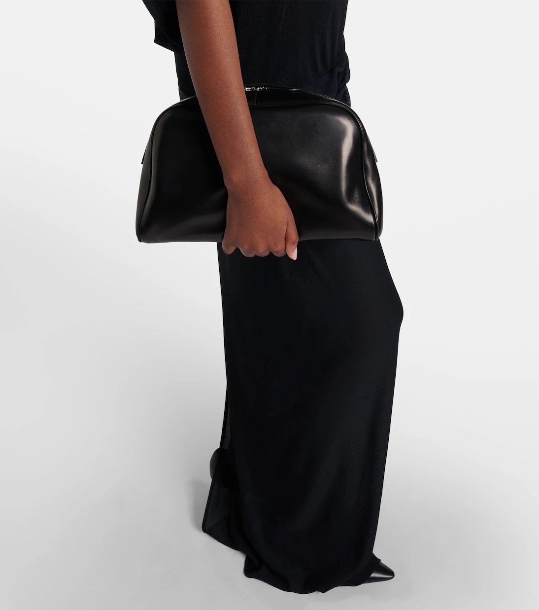 The Row - Leila Small leather clutch