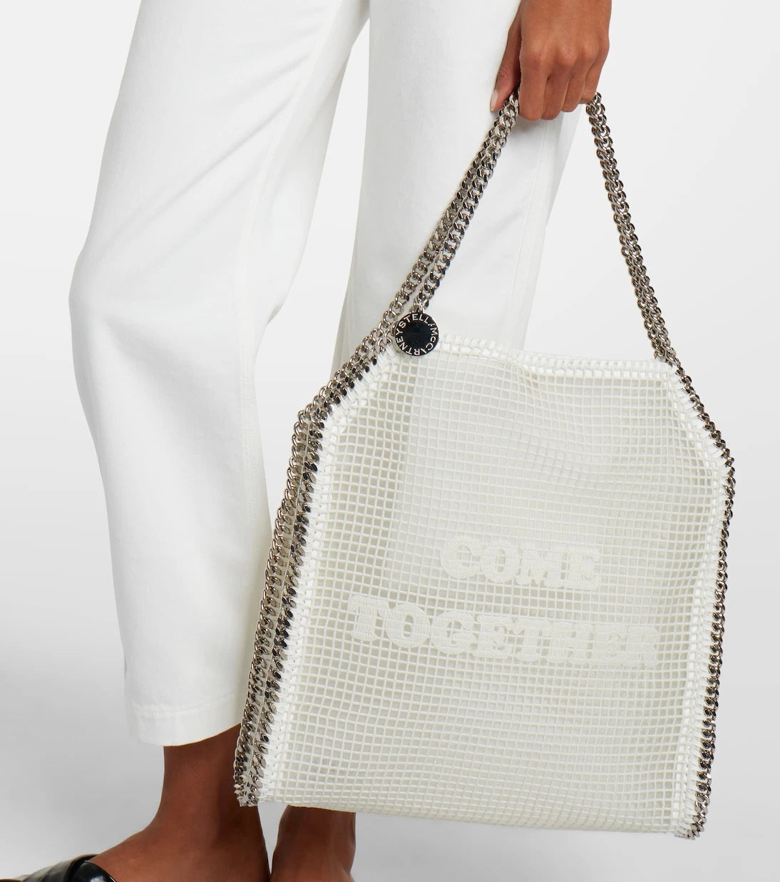 Stella McCartney - Falabella Medium mesh tote bag