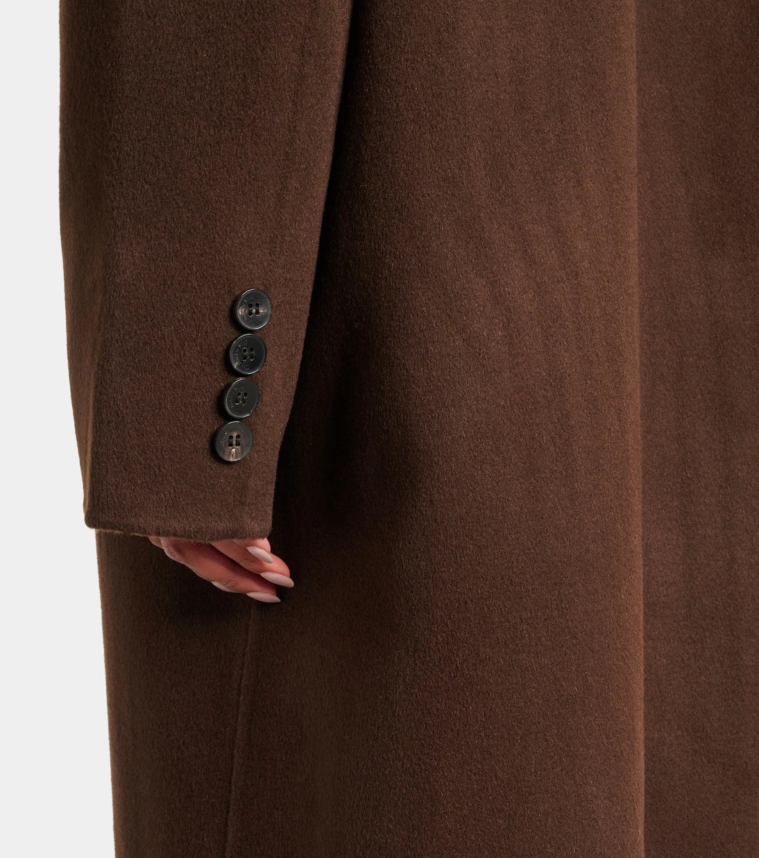 The Frankie Shop - Gaia double-breasted wool-blend coat
