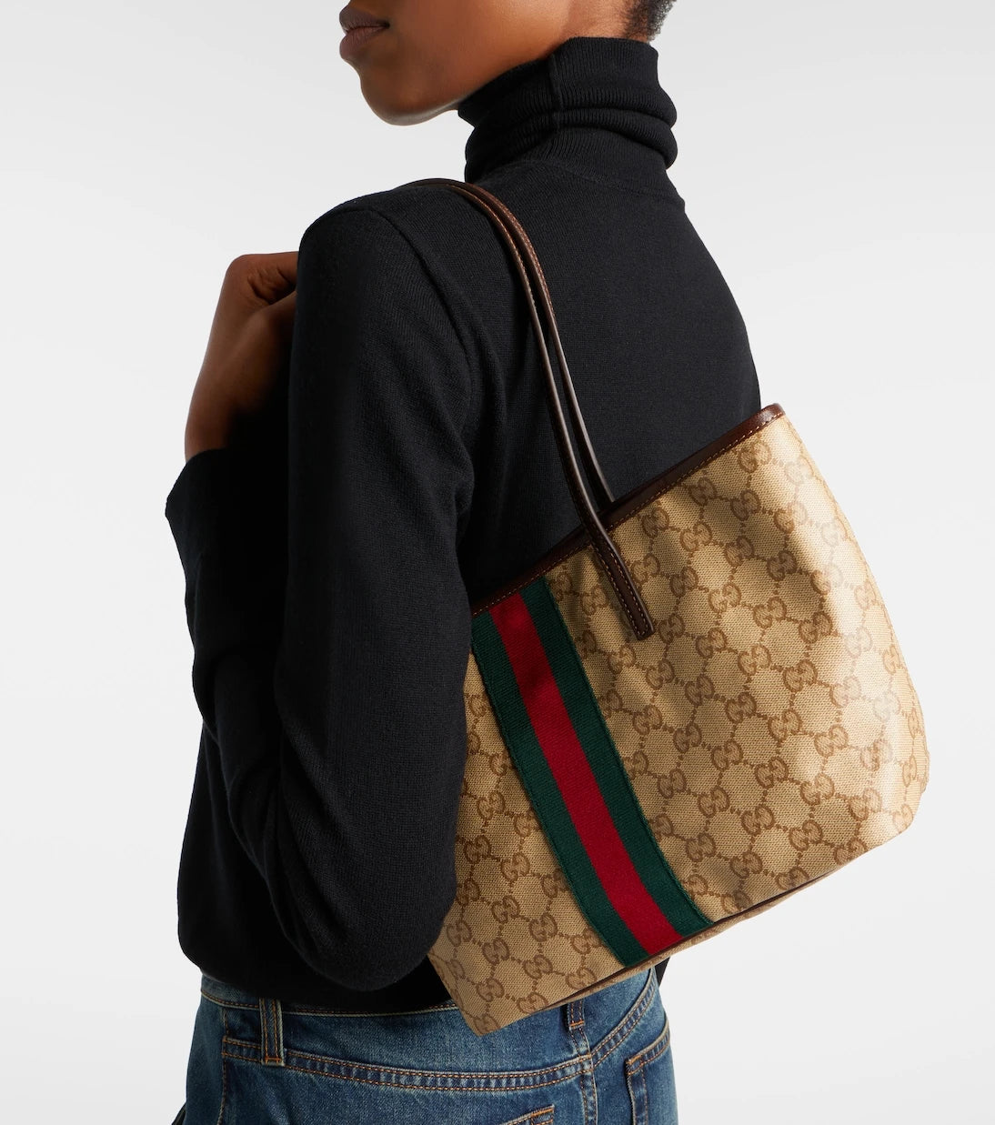Gucci - Essence GG Canvas Small tote bag