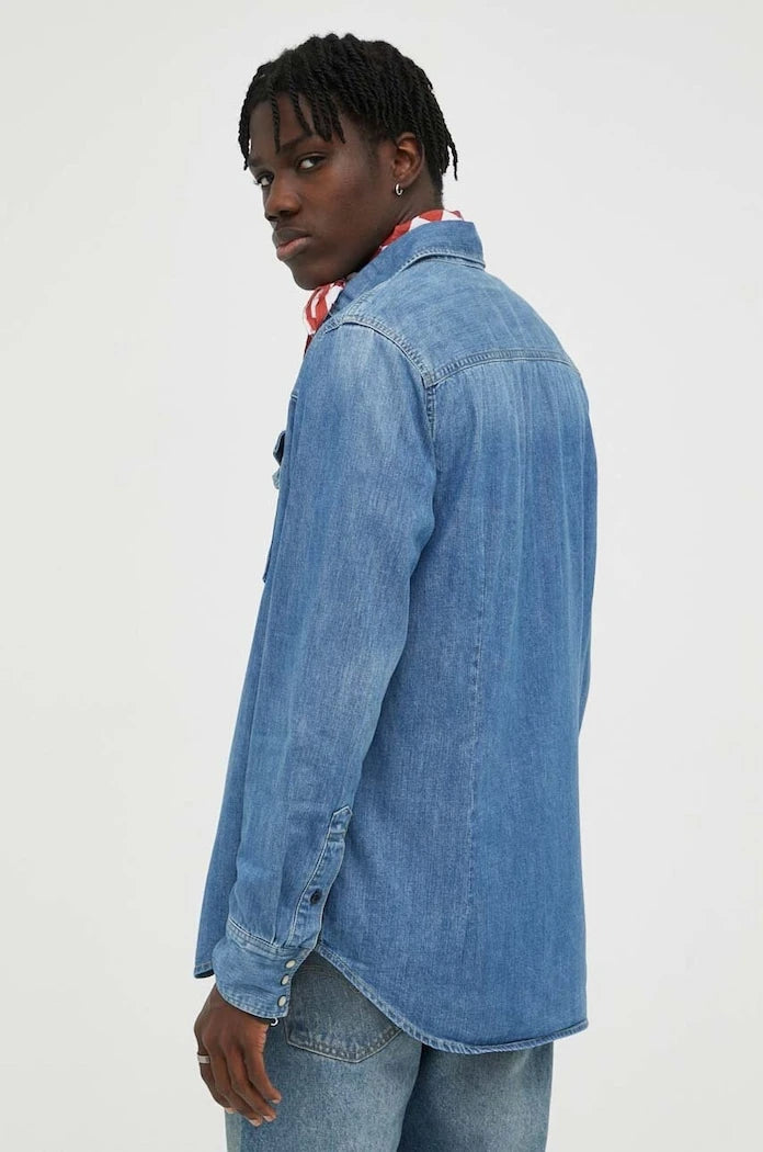 G-Star Dakota slim erkek denim gömlek