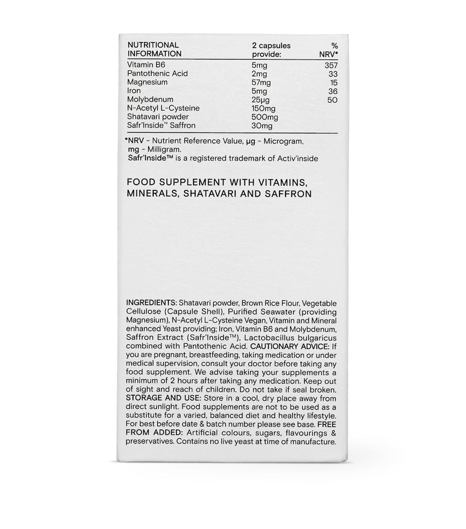 Wild Nutrition Food-Grown Perimenopause Complex (60 Capsules)