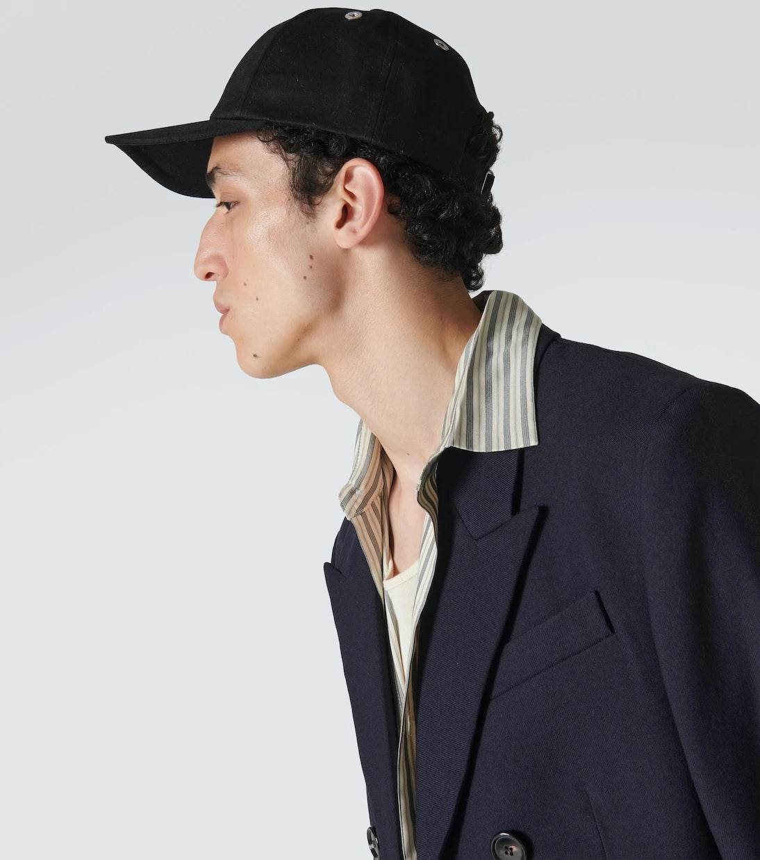 Ami Paris - Ami De Cœur cotton canvas cap