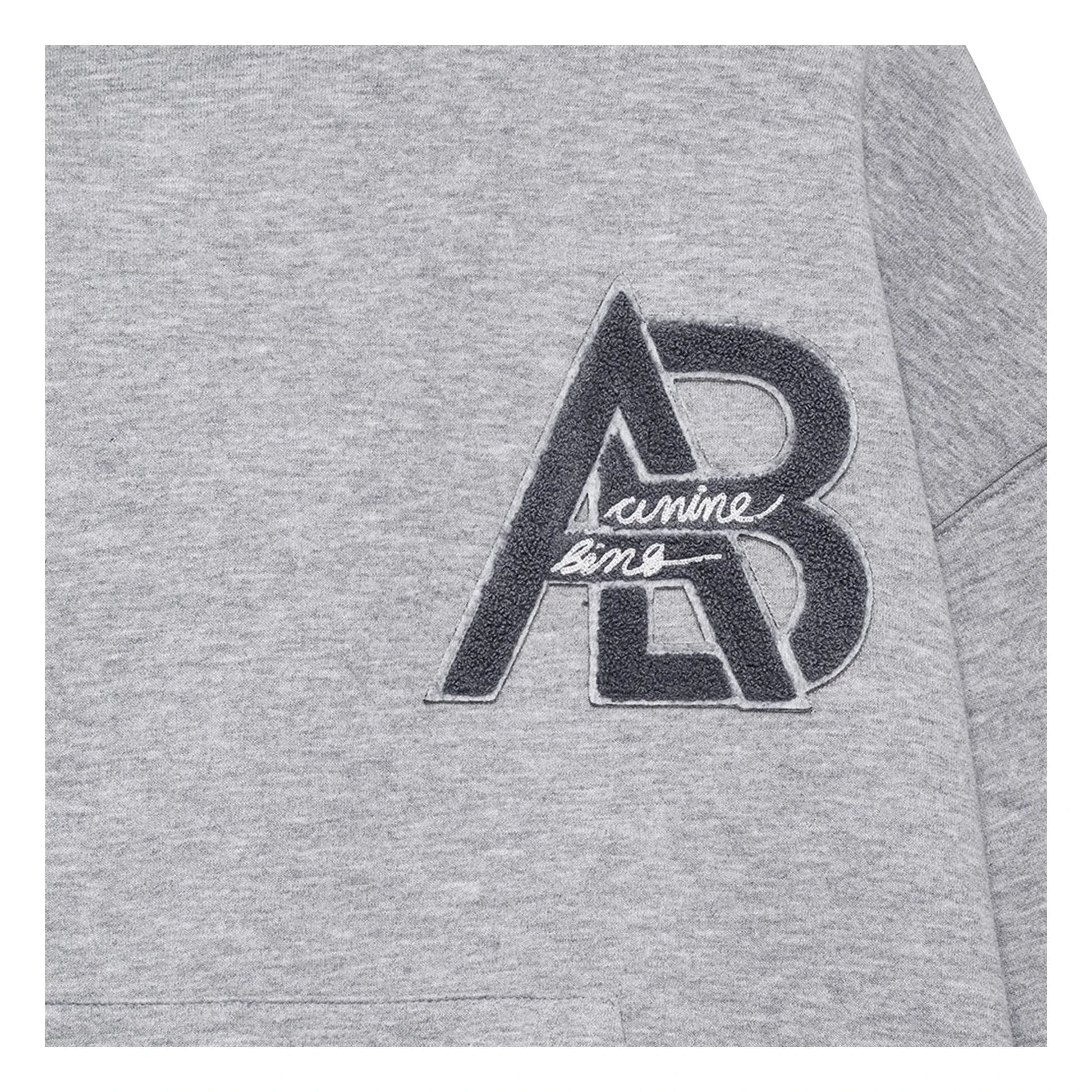 Anine Bing - Jacie Letterman sweatshirt | Heather grey