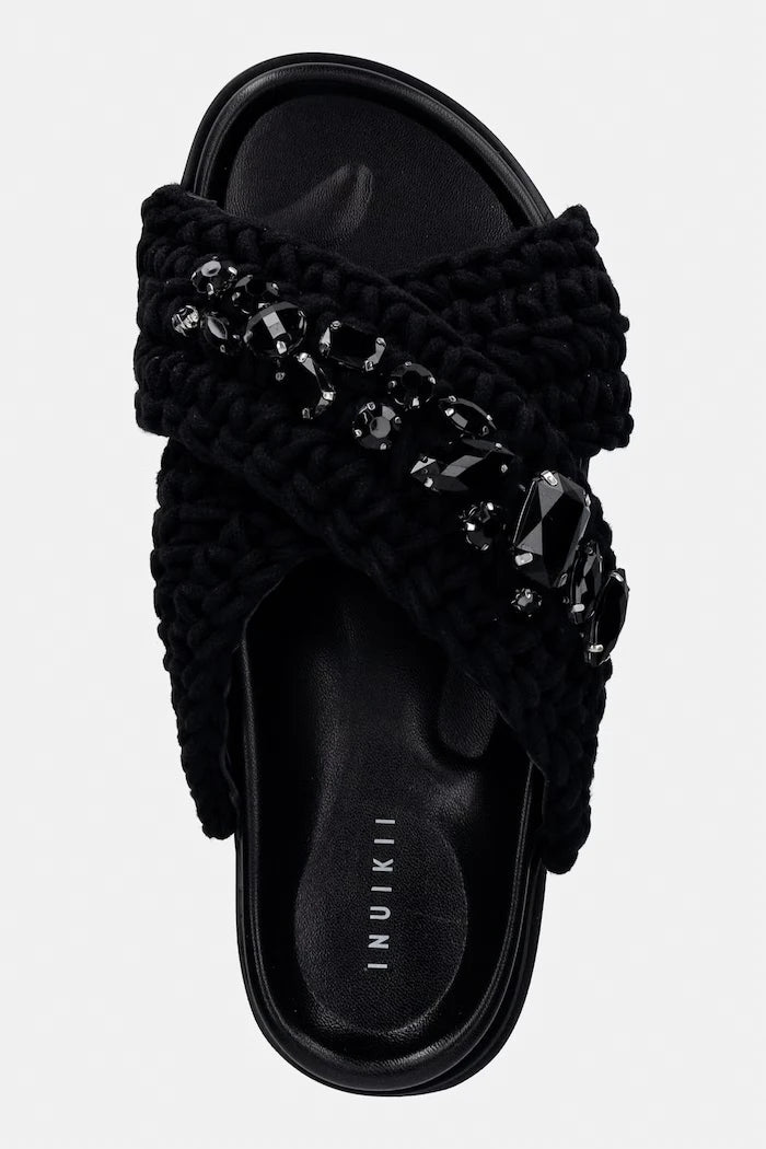 Inuikii Джапанки женски Woven Stones Platform
