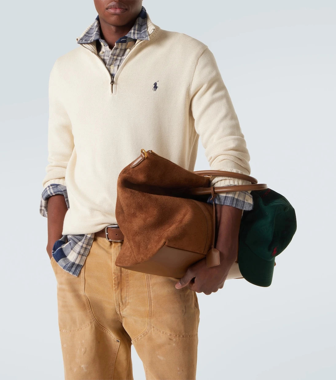 Polo Ralph Lauren - Cotton half-zip sweater