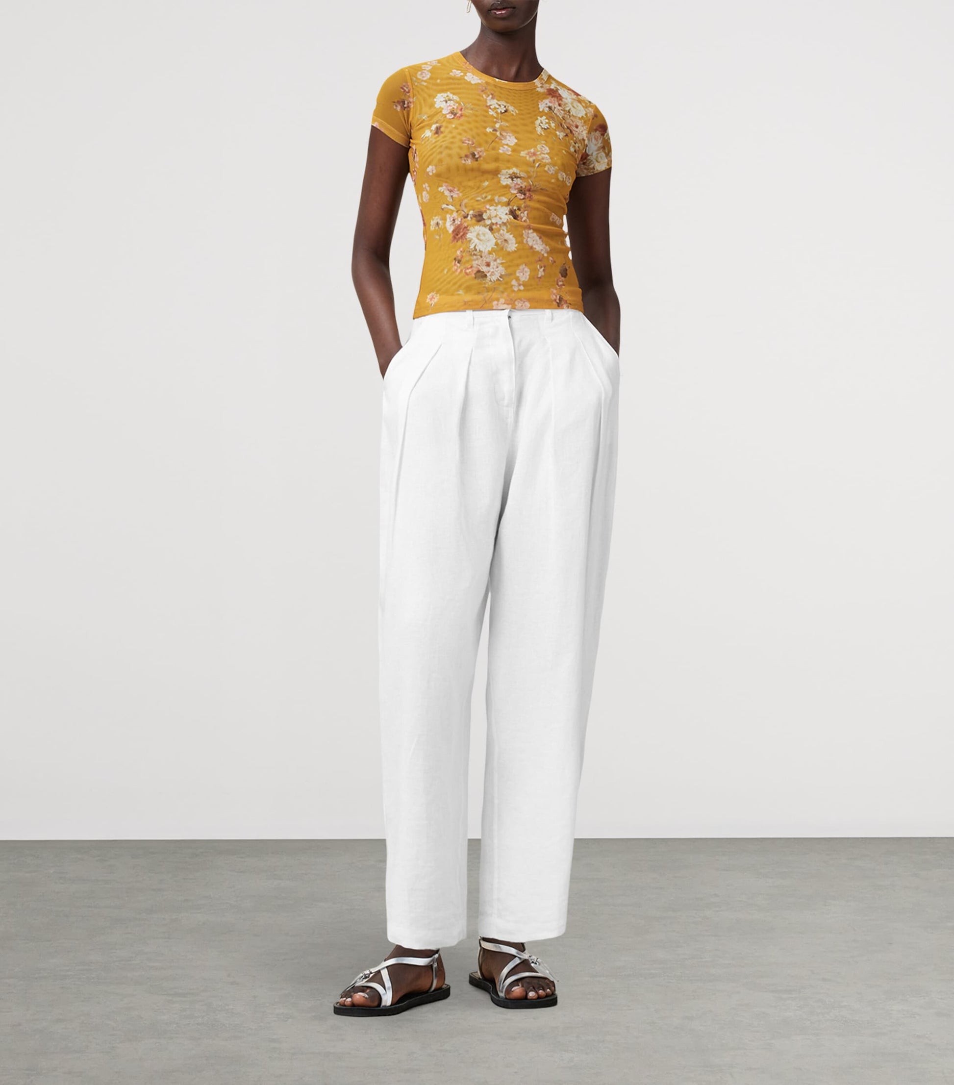 Mesh Floral Ellie T-Shirt