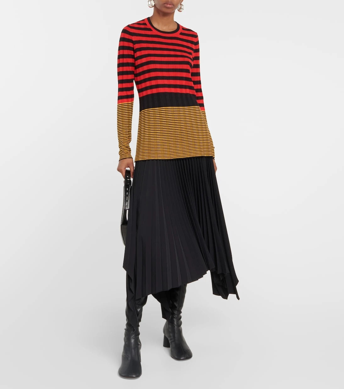 Proenza Schouler - حذاء Glove برقبة تصل إلى الركبة