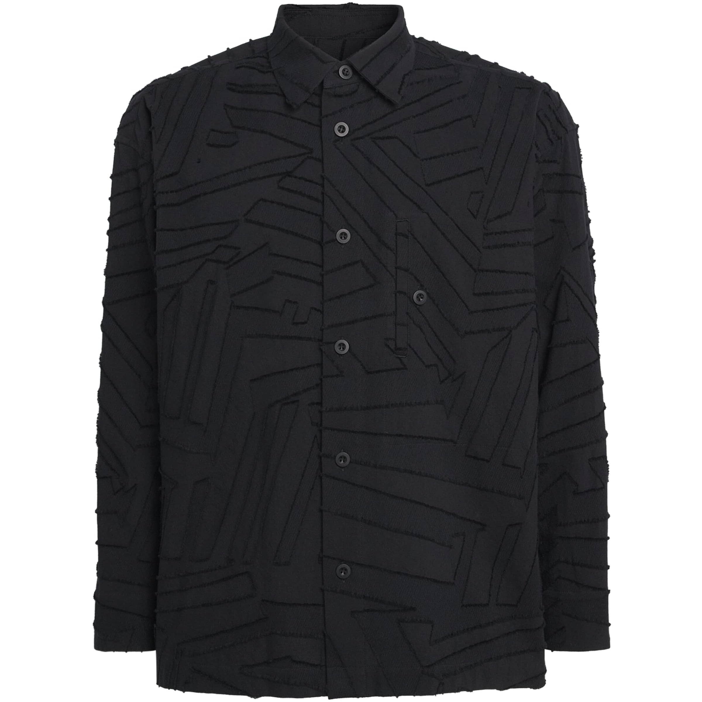 IM MEN Geometry Jacquard Shirt