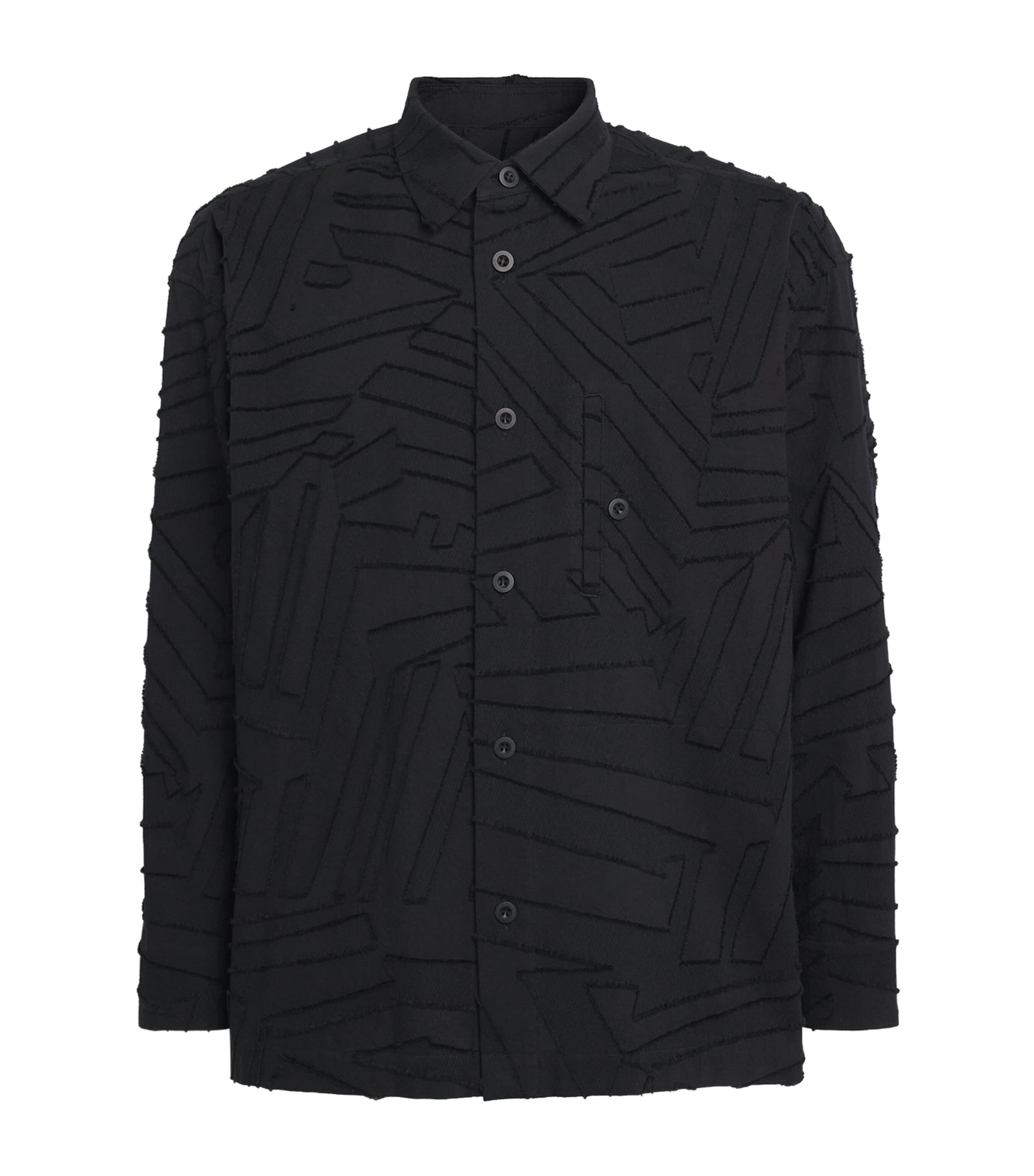 IM MEN Geometry Jacquard Shirt