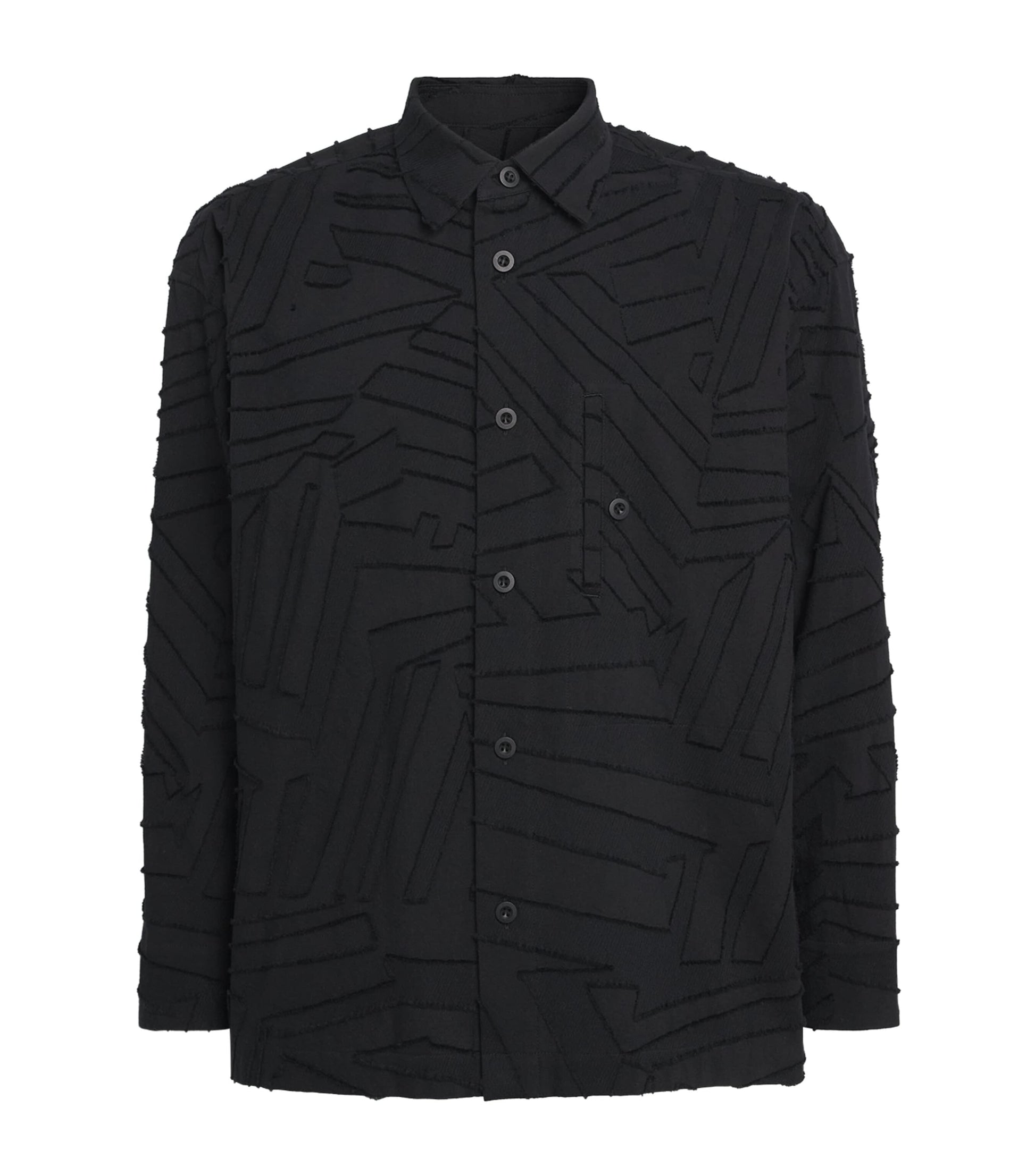 IM MEN Geometry Jacquard Shirt