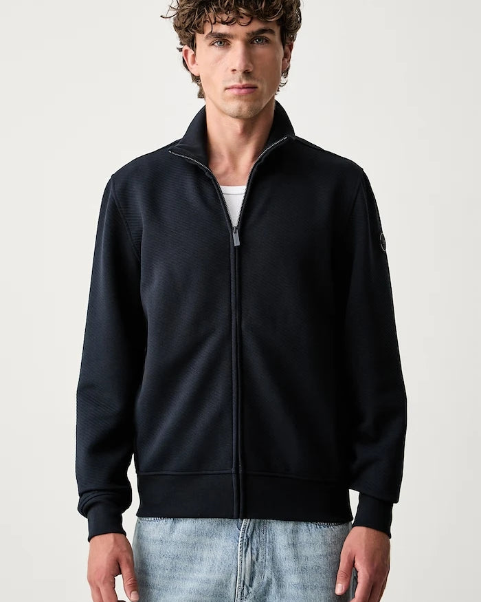 Colmar viskonlu fermuarlı erkek sweatshirt