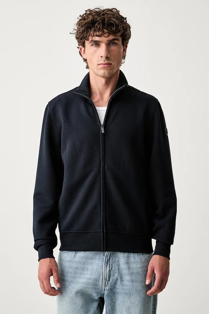 Colmar viskonlu fermuarlı erkek sweatshirt