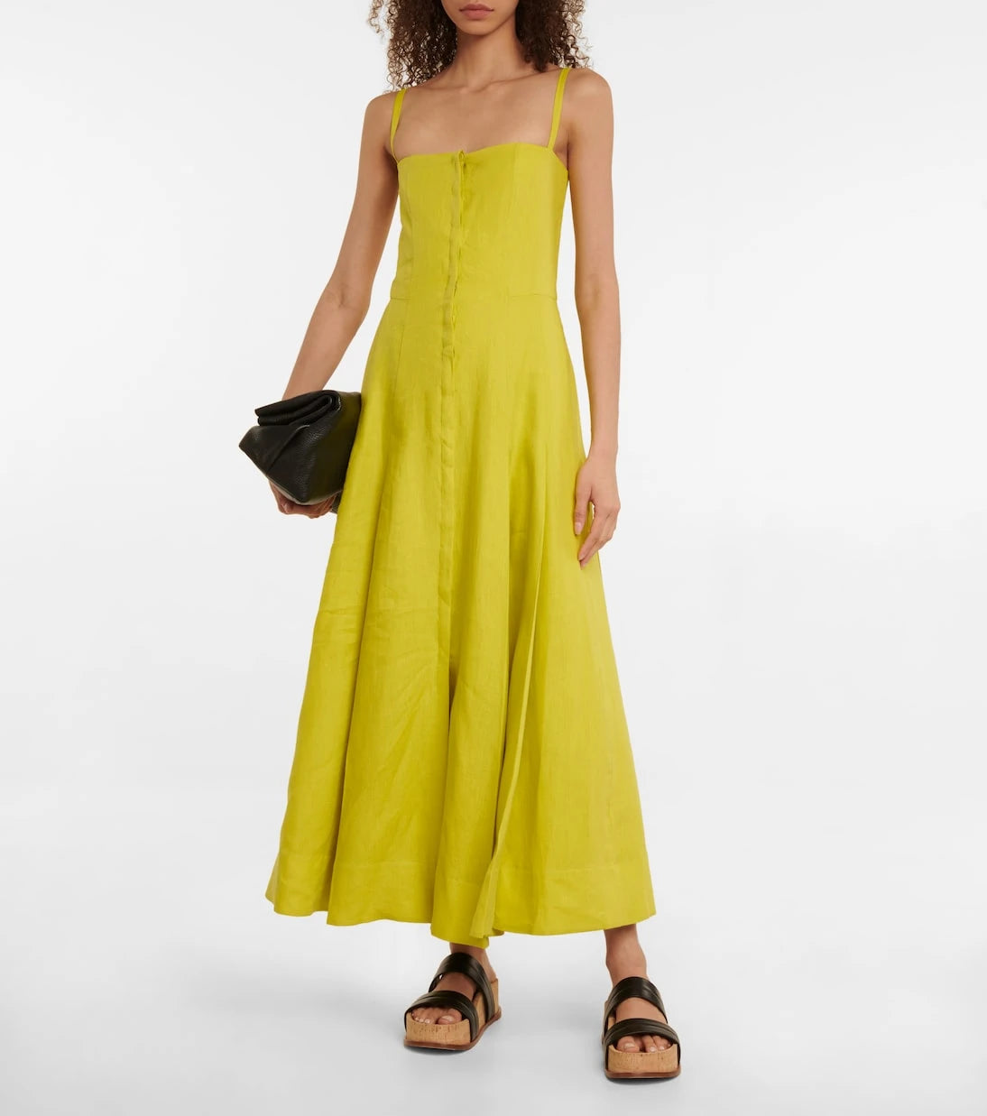 Gabriela Hearst - Margritte linen midi dress