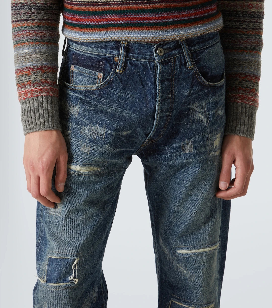 Junya Watanabe - x New Manual straight jeans