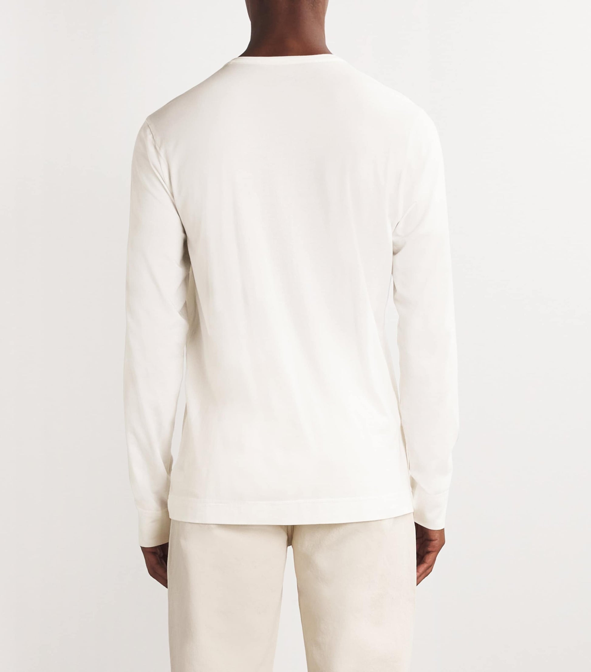 Long-Sleeved Henley Top