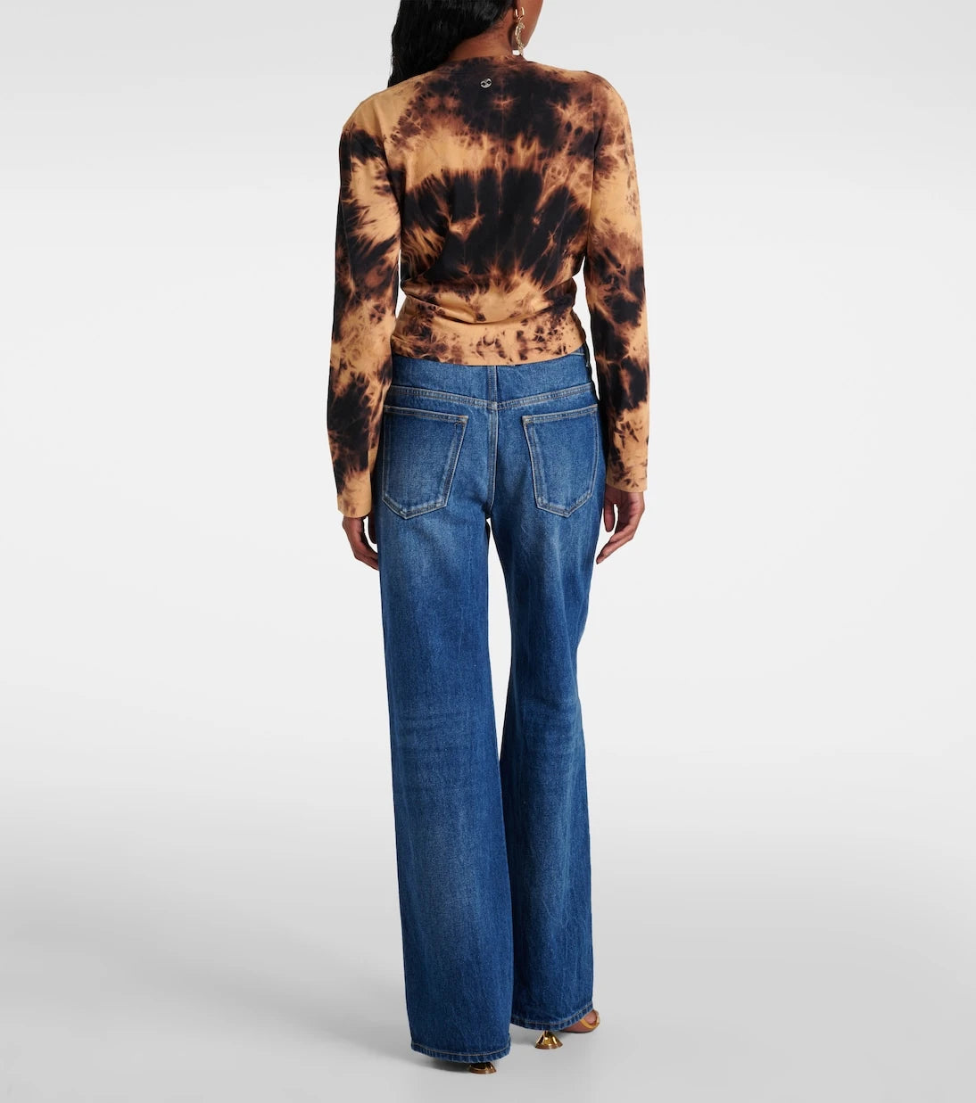 Rabanne - Tie-dye cotton jersey T-shirt