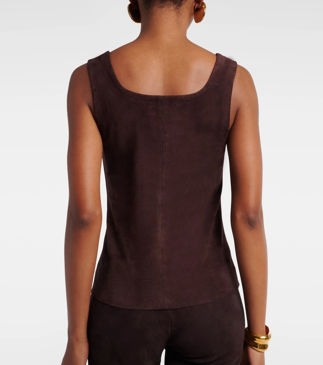 Stouls - Edie suede tank top