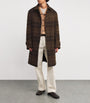 Tartan Belted Coat BROWN