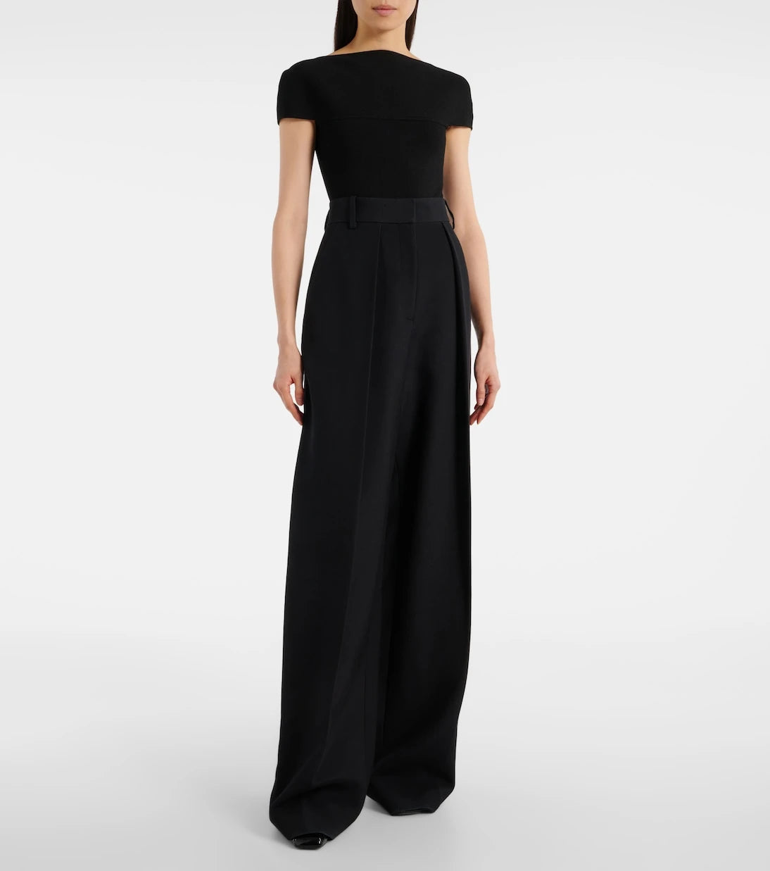 Khaite - Maris high-rise wide-leg pants