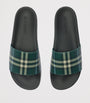 Burberry Check Slides