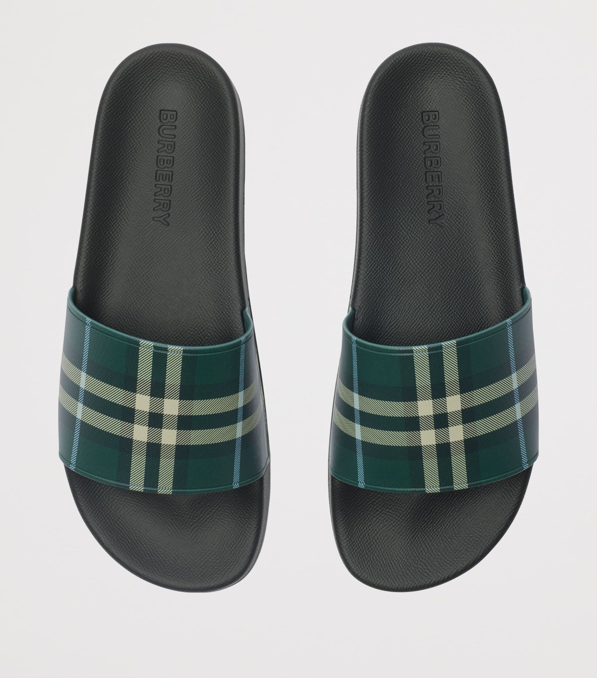 Burberry Check Slides