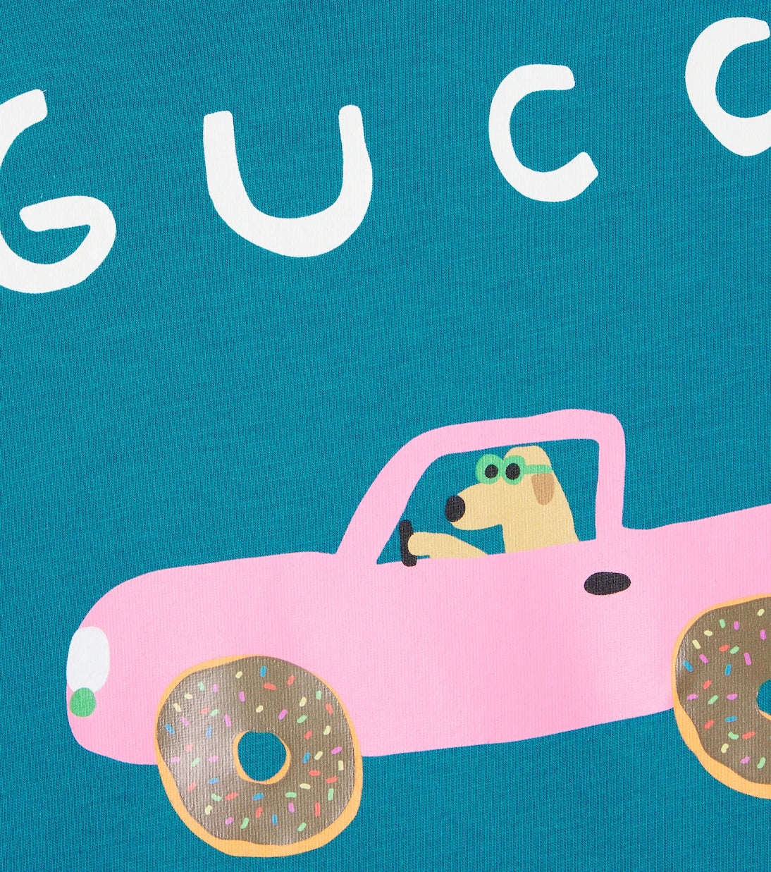 Gucci Kids - تي شيرت جيرسي بطبعة يوان روبرتس