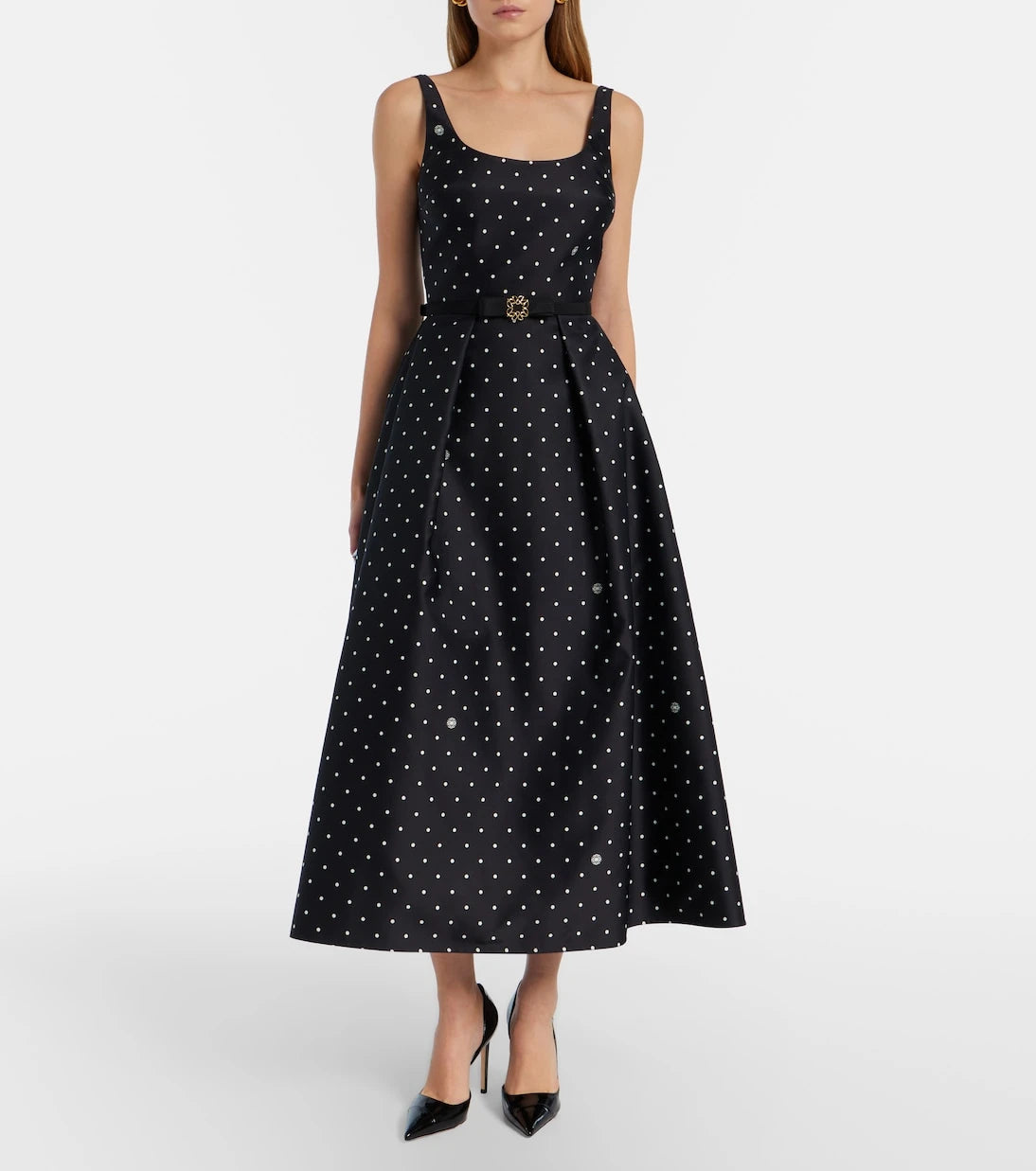 Elie Saab - Polka-dot midi dress