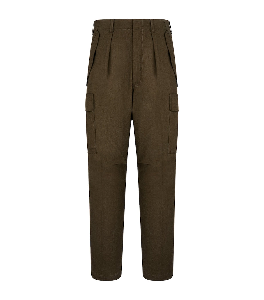 TOM FORD Virgin Wool-Blend Cargo Trousers