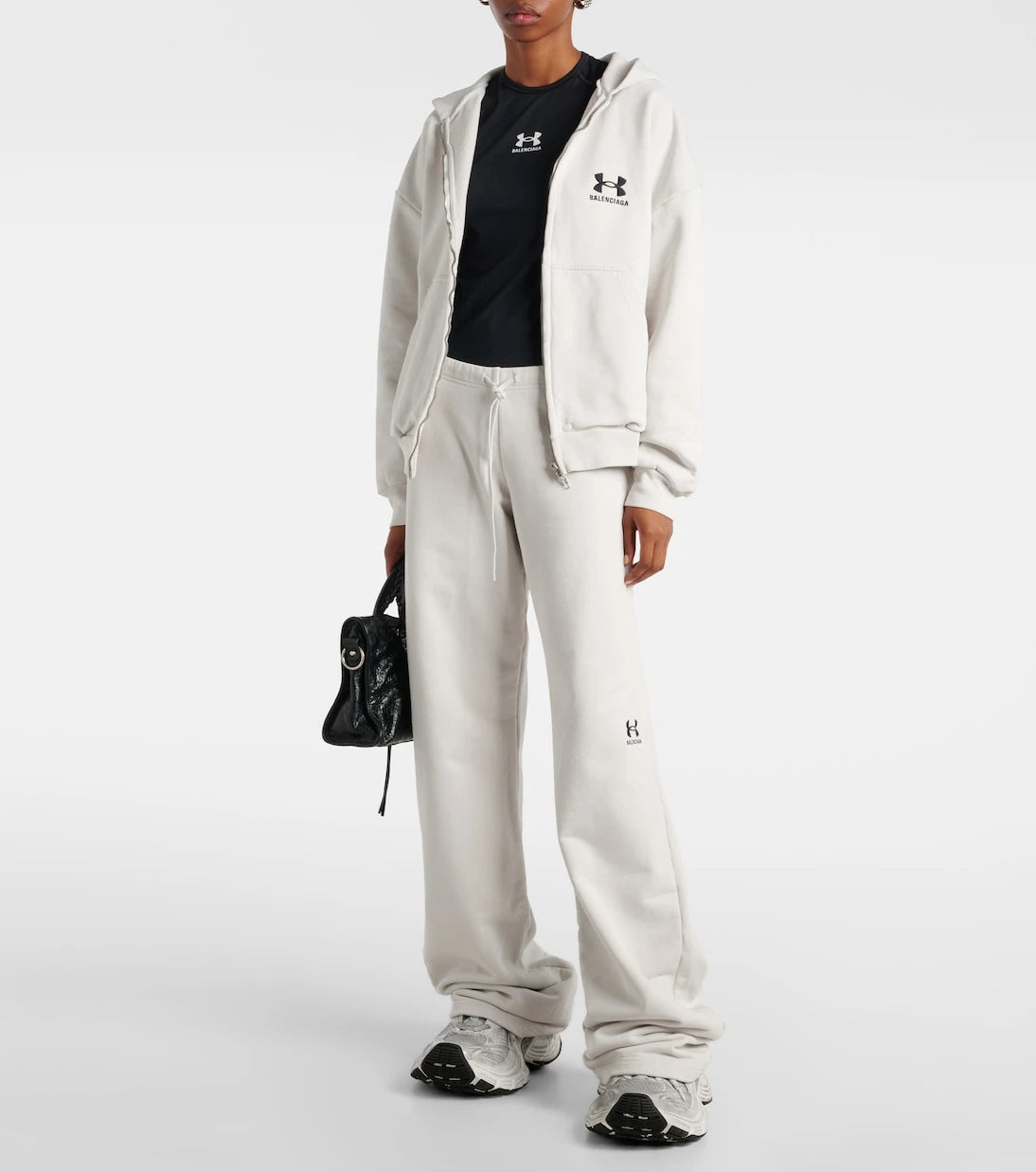 Balenciaga - Cotton zip-up hoodie