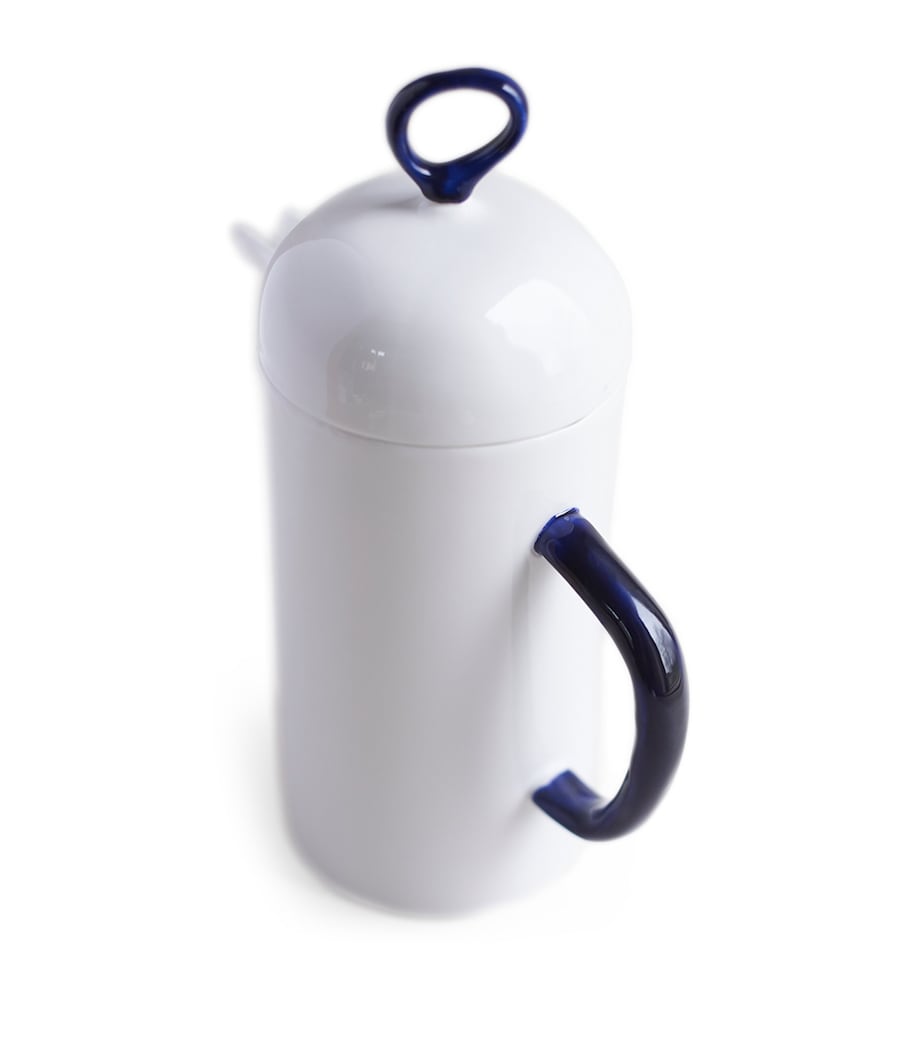 FELDSPAR Fine Bone China Cobalt Cafetière (1L)