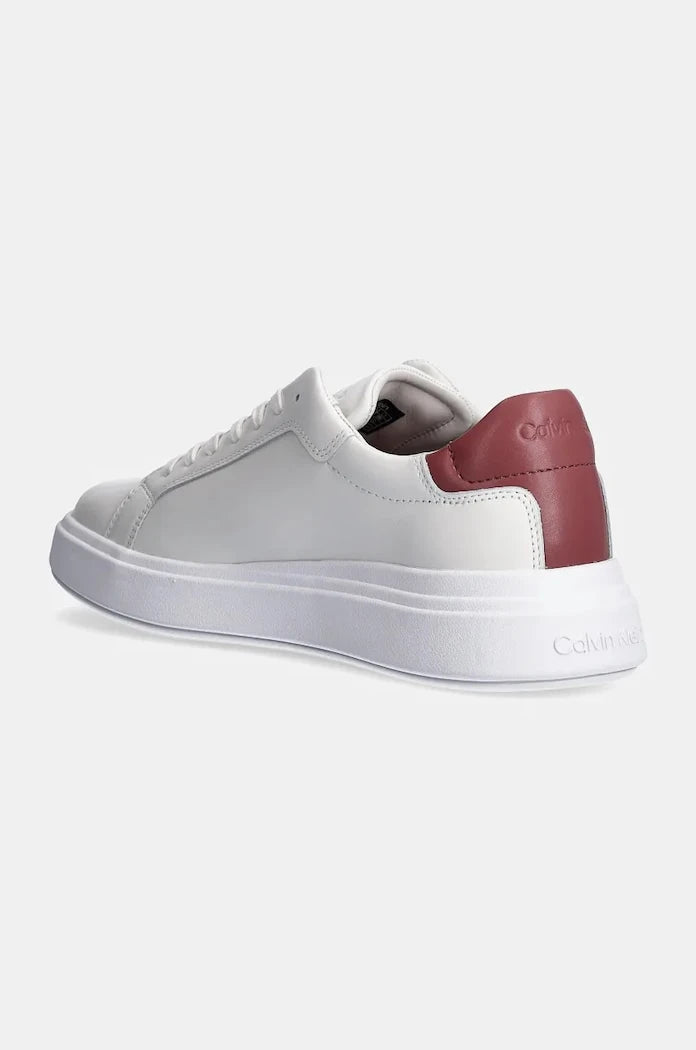 Кожени маратонки Calvin Klein LOW TOP LACE UP LTH