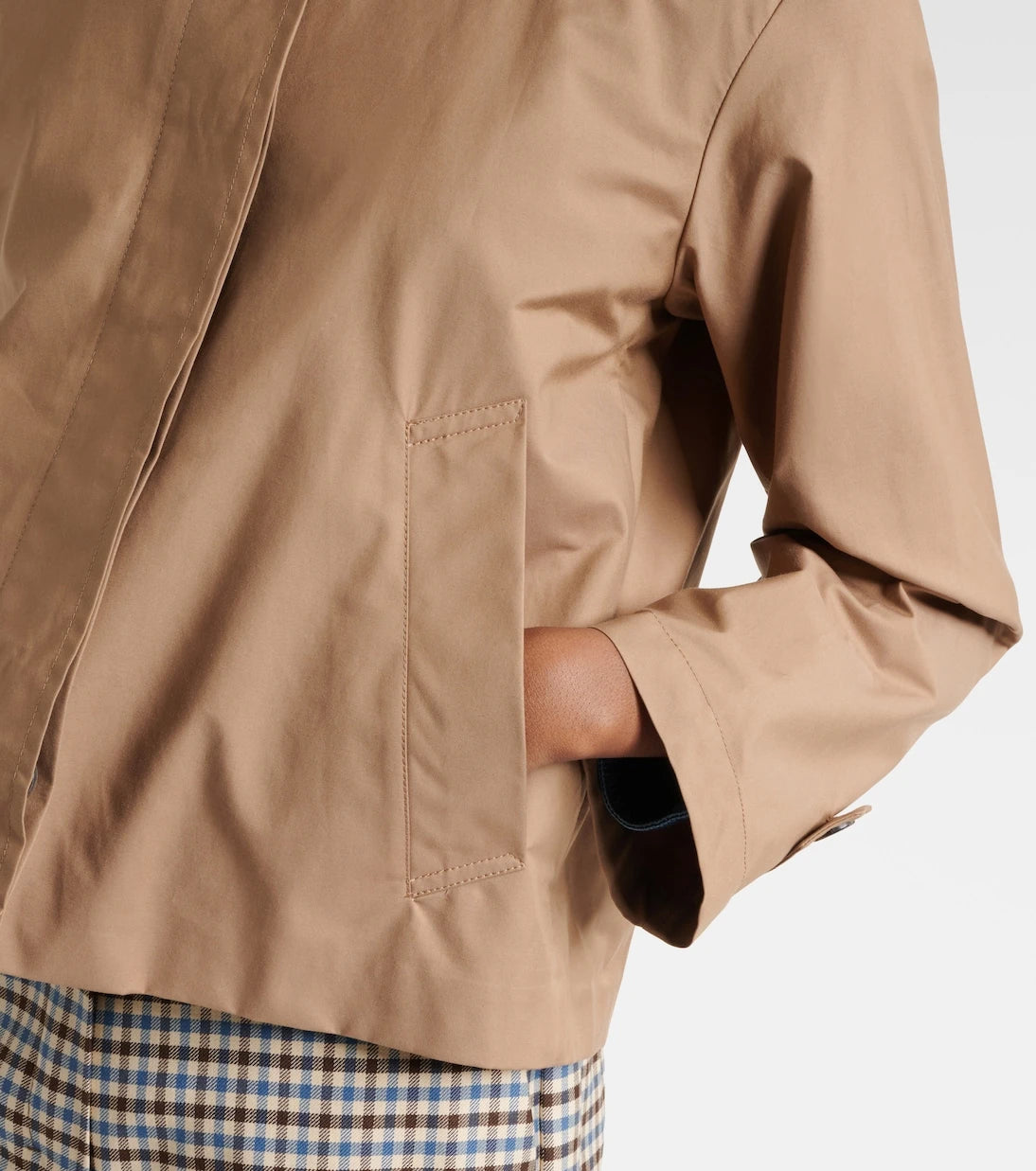'S Max Mara - Bambola pamuklu gabardin ceket
