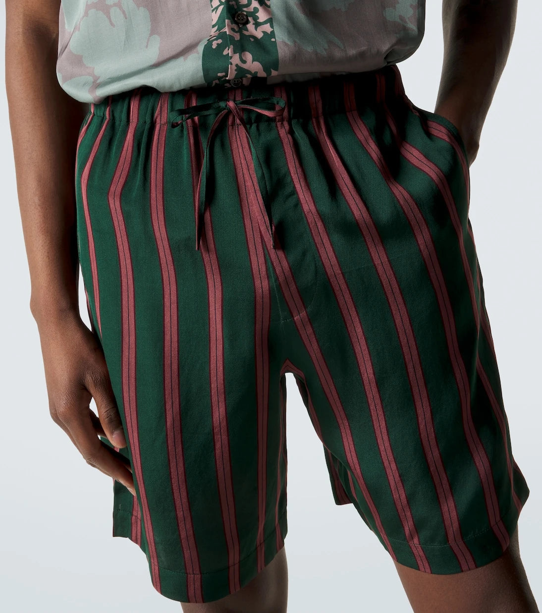 Dries Van Noten - Striped shorts