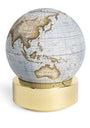 Bronze Glacial Blue Pocket Globe (12cm)