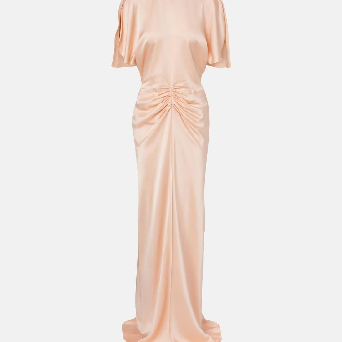 Victoria Beckham - Isabella gathered satin gown