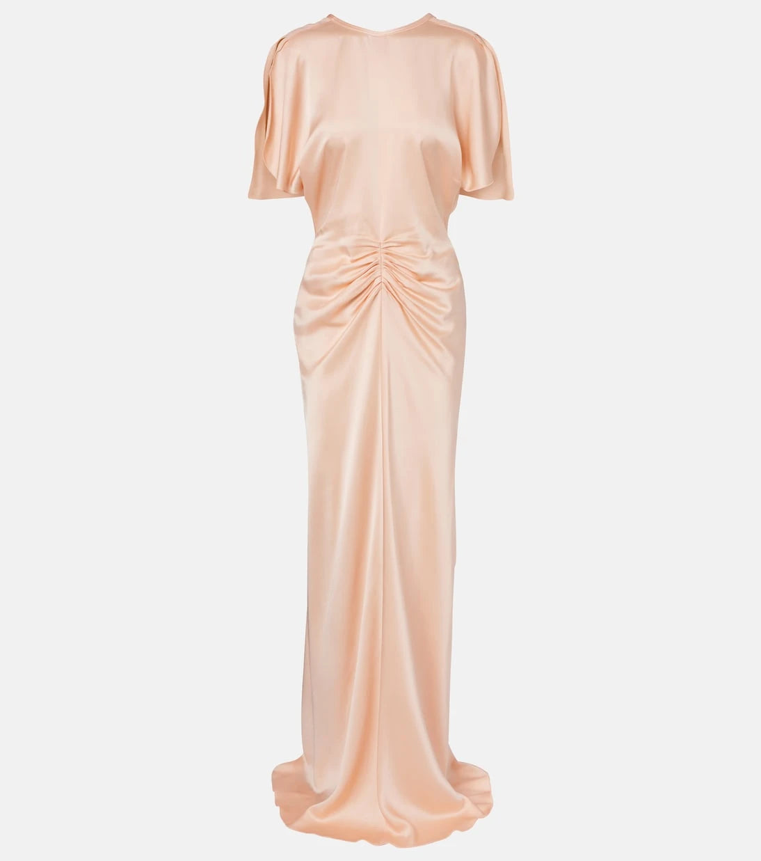Victoria Beckham - Isabella gathered satin gown